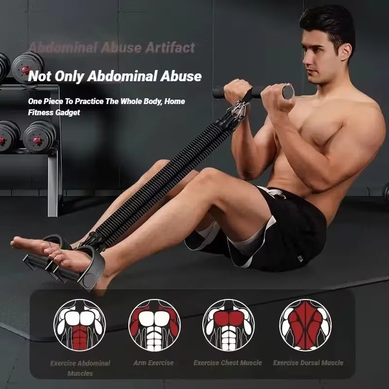 Pedal Tensioner for Home Use - Multifunction Fitness Resistance Band Trainer