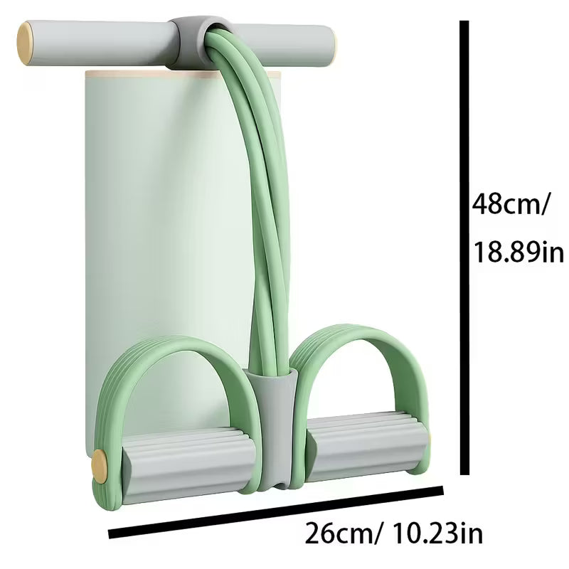 Pedal Resistance Band, Home Fitness Pull Rope/Sit-Up Aid